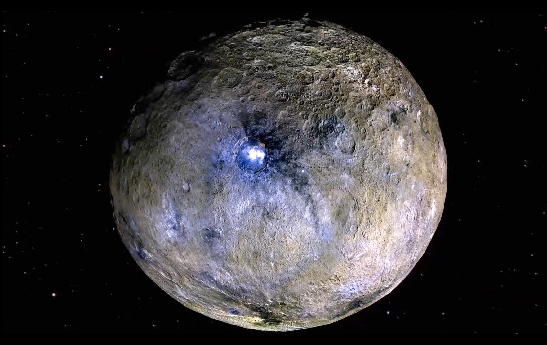 NASA Researchers Show How Ceres Could Have Once Been Habitable