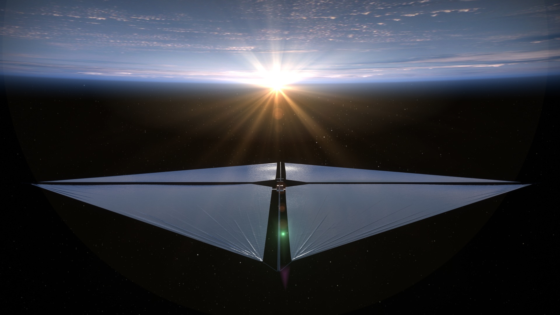 NASA&#039;s New Solar Sail Extends Its Booms and Sets Sail