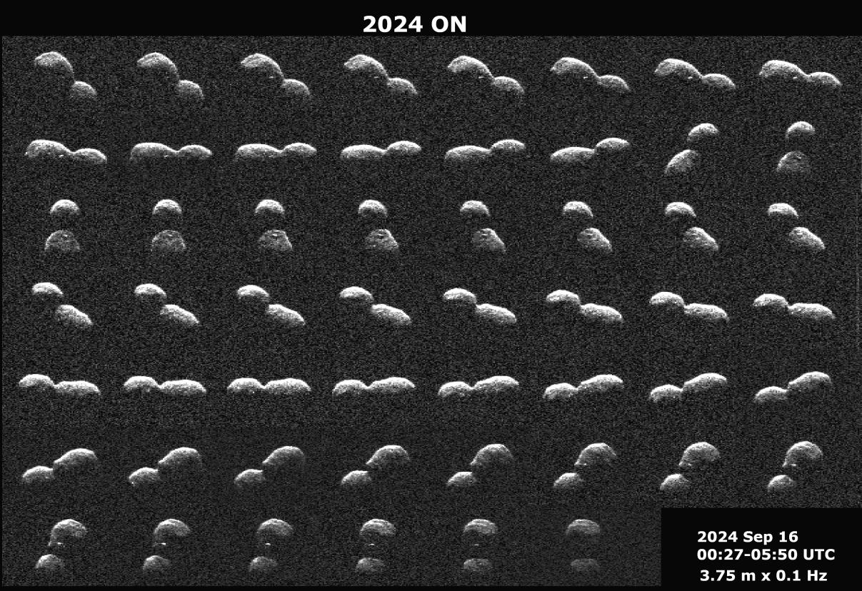 NASA Watches a Peanut-Shaped Asteroid Drift Past Earth