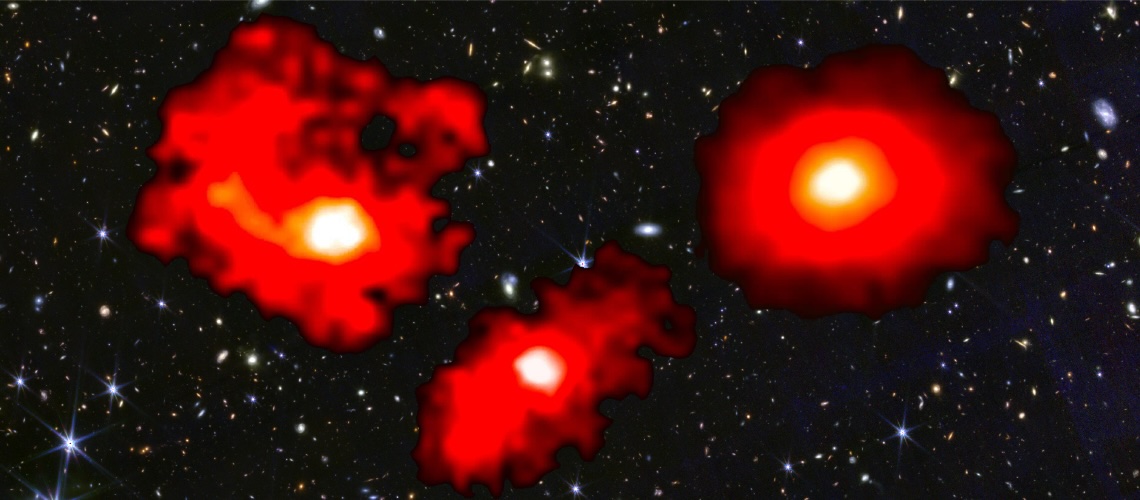 Three More "Galactic Monster" Ultra-Massive Galaxies Found