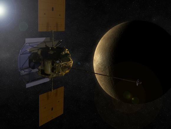 Success! MESSENGER First Spacecraft to Orbit Mercury