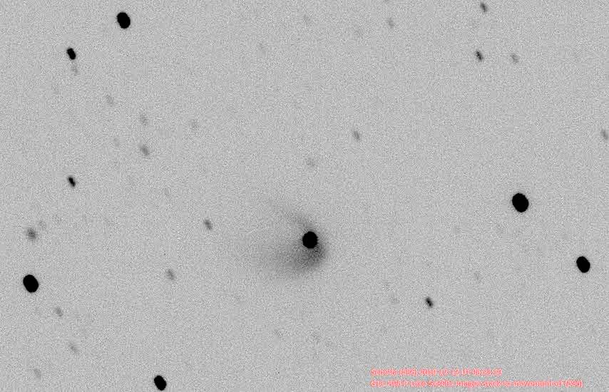 Asteroid Scheila Sprouts a Tail and Coma