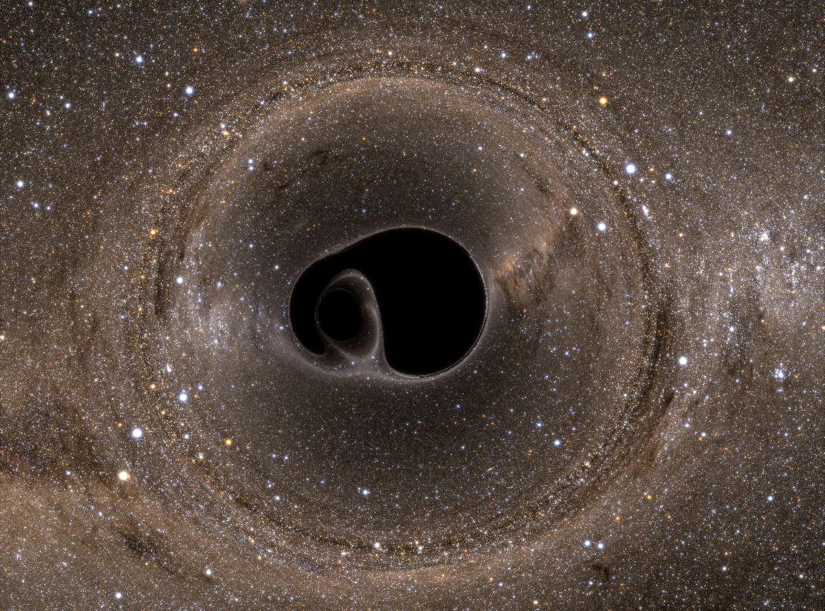 New Simulation Offers Stunning Images of Black Hole Merger