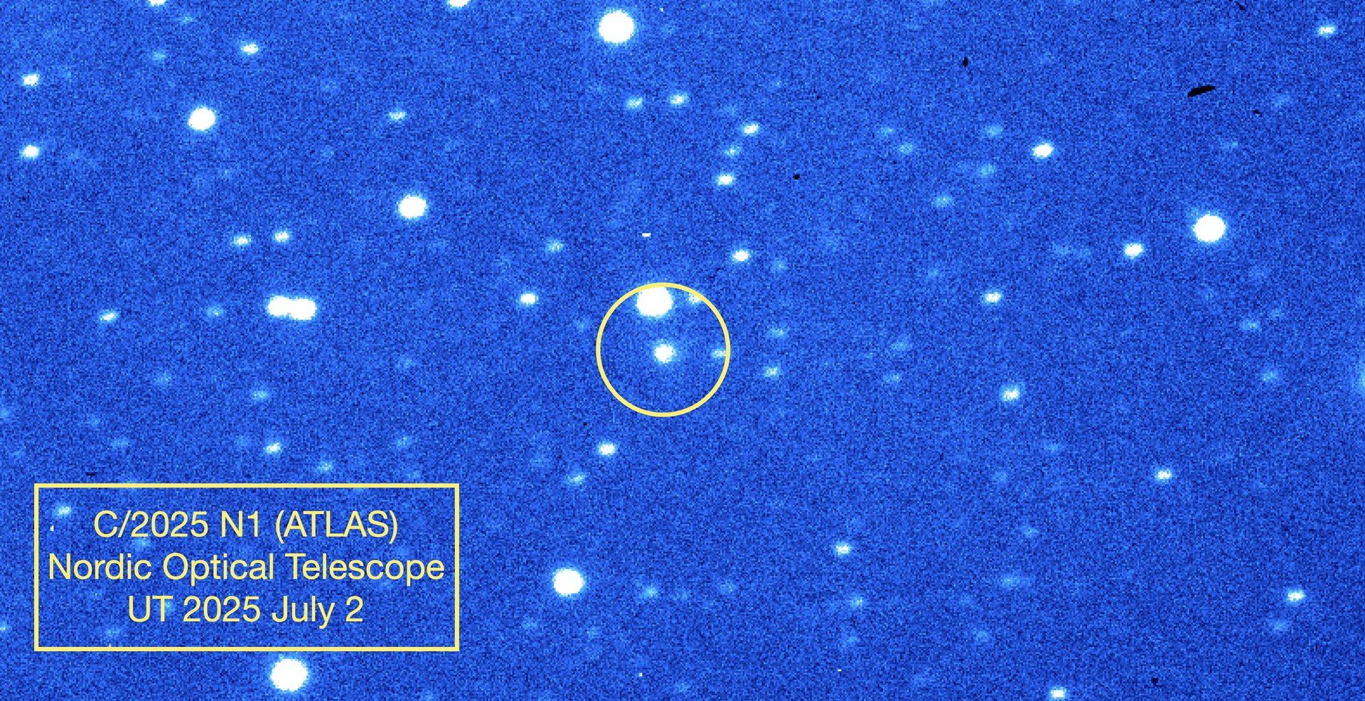 Spotting New Interstellar Comet C/2025 N1 ATLAS