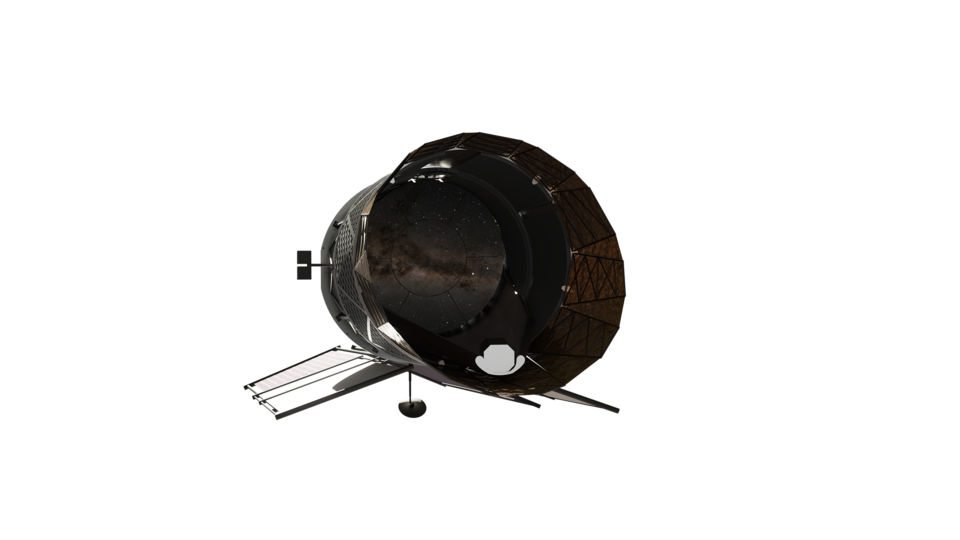 Artist's concept of the HWO. Credit - NASA's Scientific Visualization Studio - eMITS/Jonathan North, ADNET Systems, Inc./Aaron E. Lepsch, NASA/GSFC/Claire Andreoli
