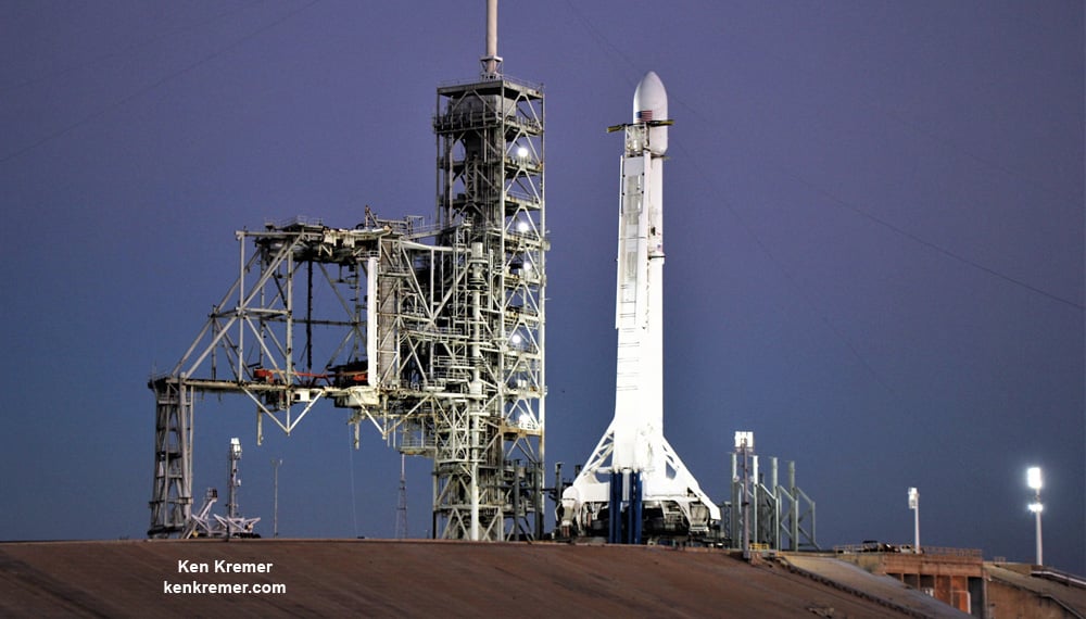 Superb Weather Forecast for SpaceX Halloween Eve Launch and Landing from Florida with 1st Korean Satellite:  Watch Live