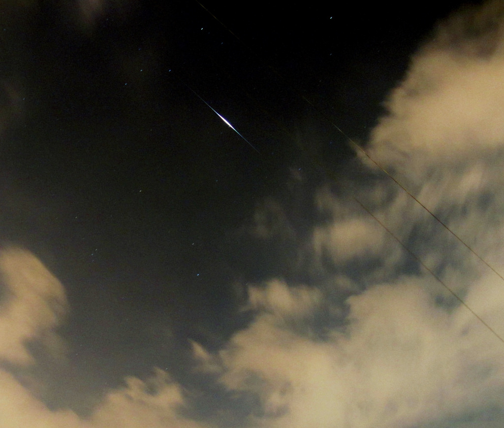Astrophoto: Iridium 12 Flare by Riad Hamamieh