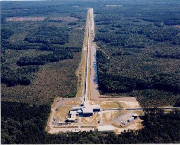 Arial view of LIGO Livingston. (Image credit: The LIGO Scientific Collaboration).