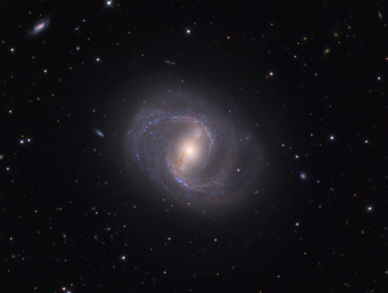 Messier 91 - the NGC 4548 Barred Spiral Galaxy