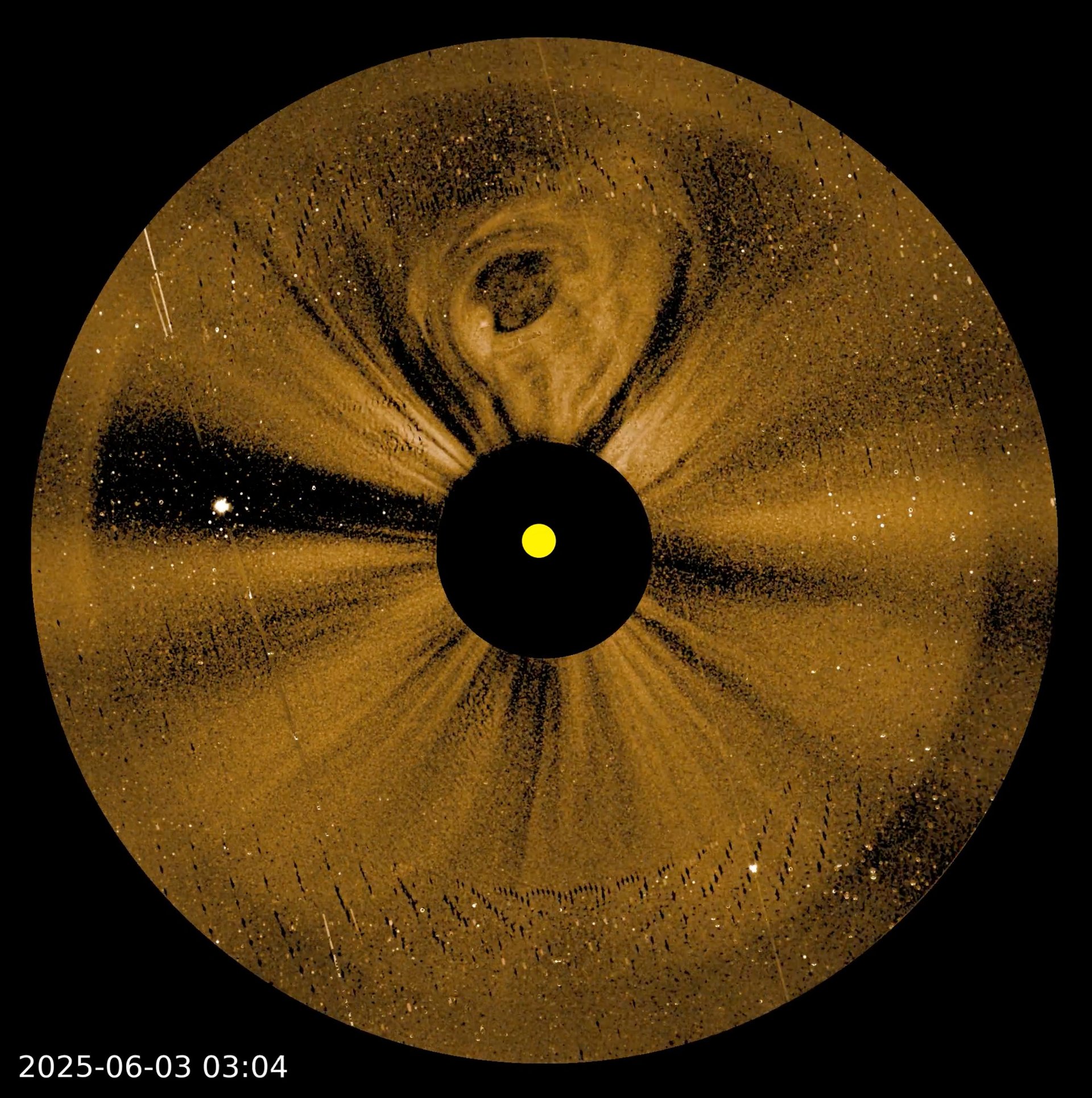 NASA's PUNCH Mission Captured Images of a Huge Solar Eruption