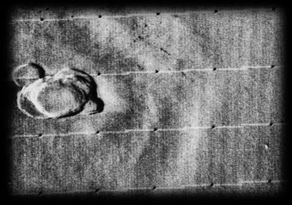 This image from the Mariner 9 orbiter shows Olympus Mons above the dust storms that concealed much of the planet when it arrived at Mars in 1971. Image: NASA