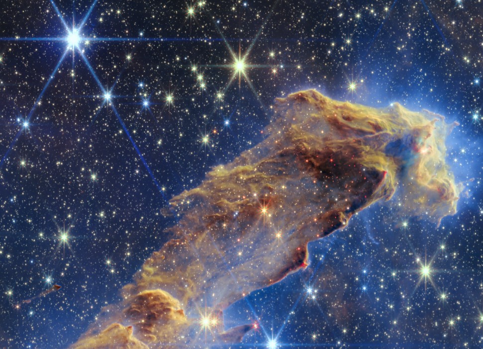 This screenshot from the much larger 150 MB downloadable version shows the Webb's power. Image Credit: NASA, ESA, CSA, STScI; Joseph DePasquale (STScI), Anton M. Koekemoer (STScI), Alyssa Pagan (STScI).