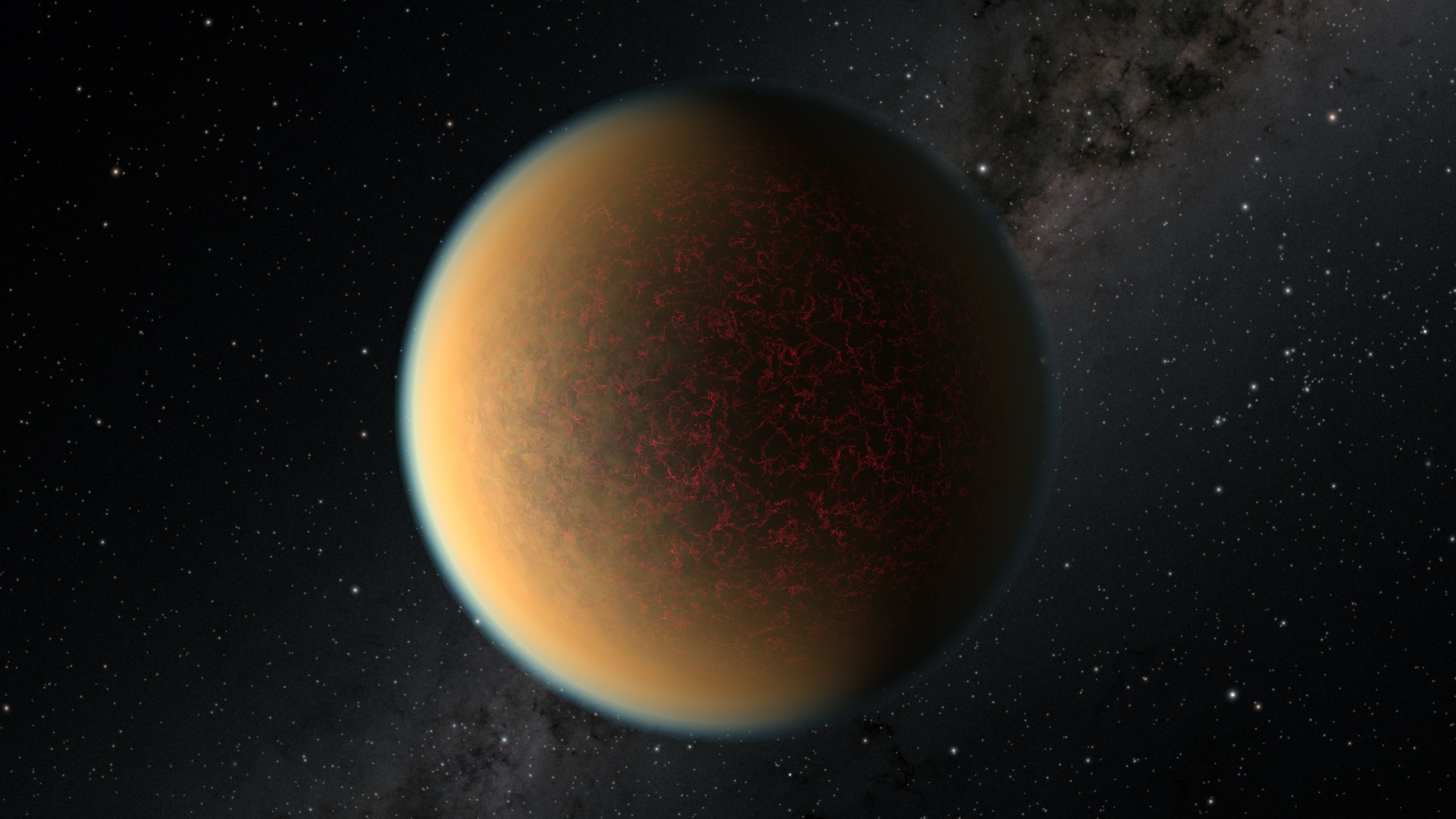 A Planet Lost Its Atmosphere, So Its Volcanoes Made It a New One