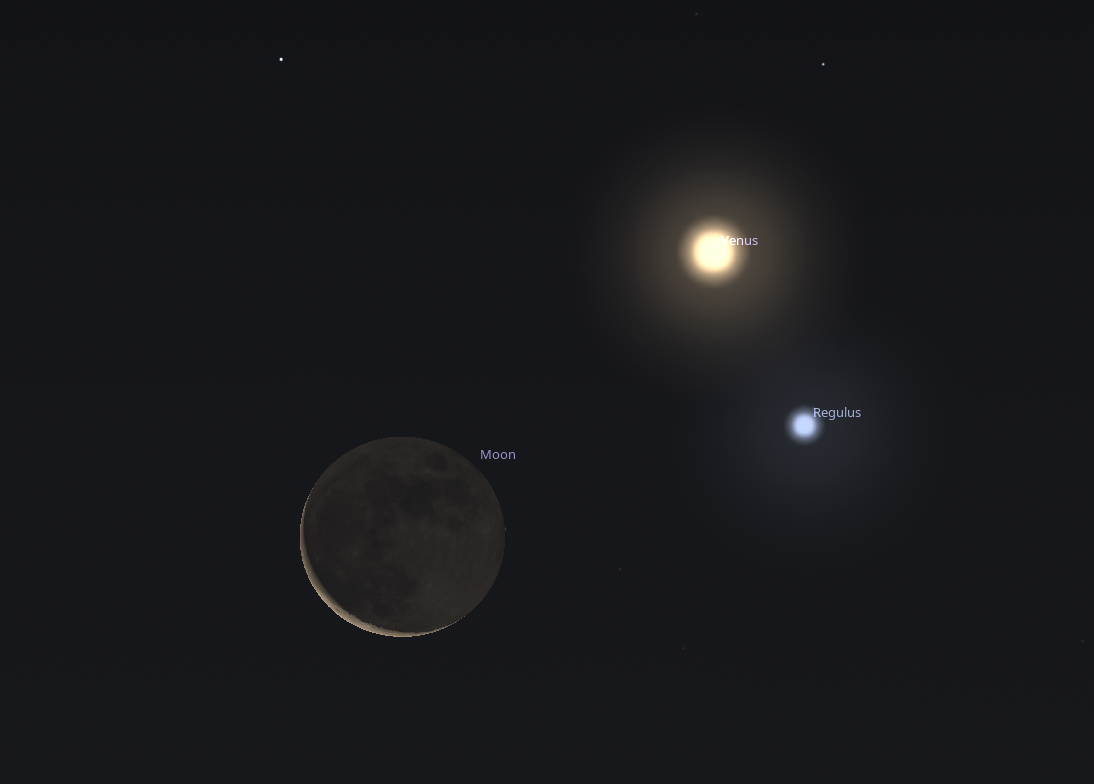 Rare Triple Conjunction Smiles at Dawn on September 19th