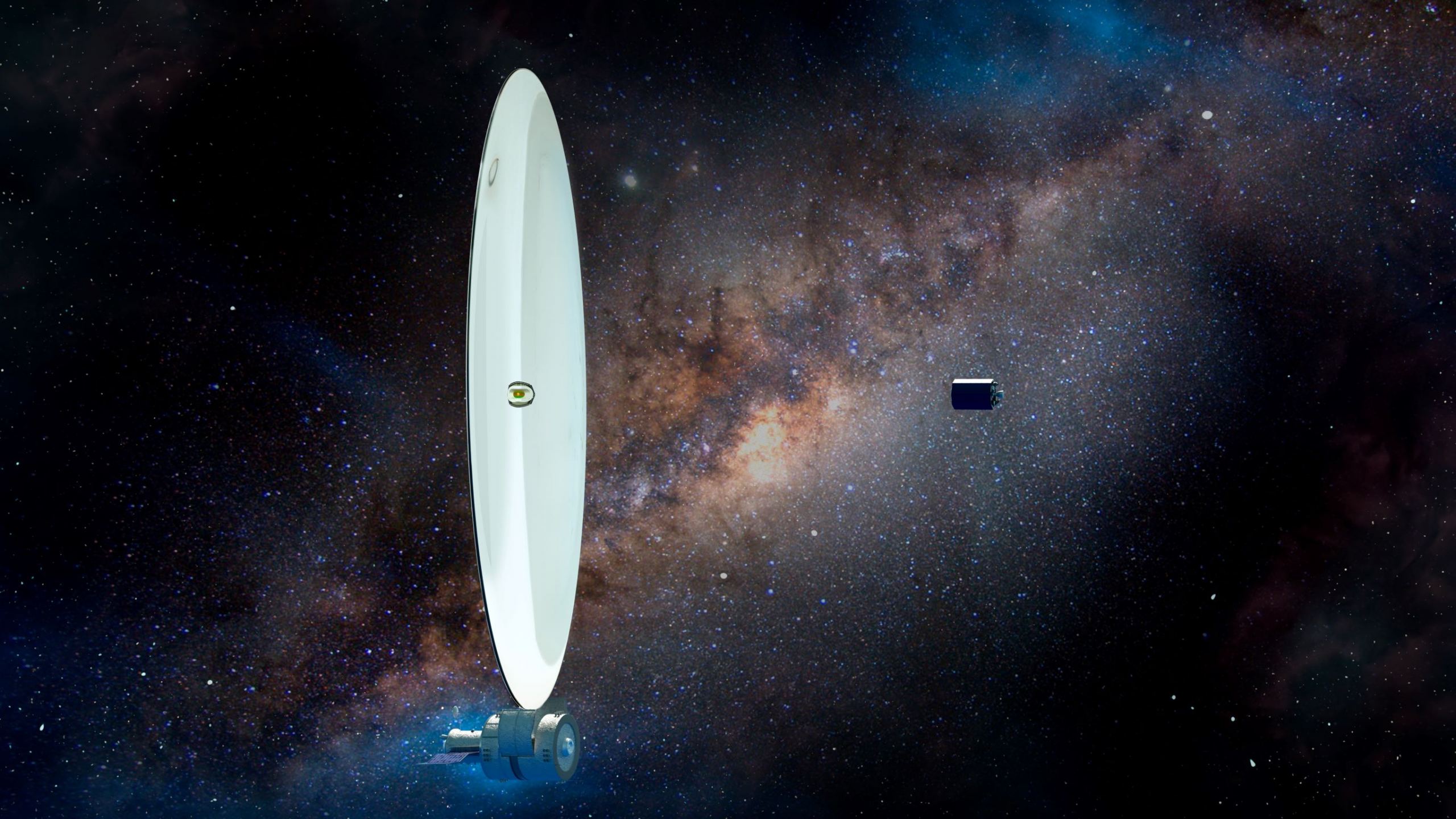 Giant Space Telescopes Could Be Made Out of Liquid