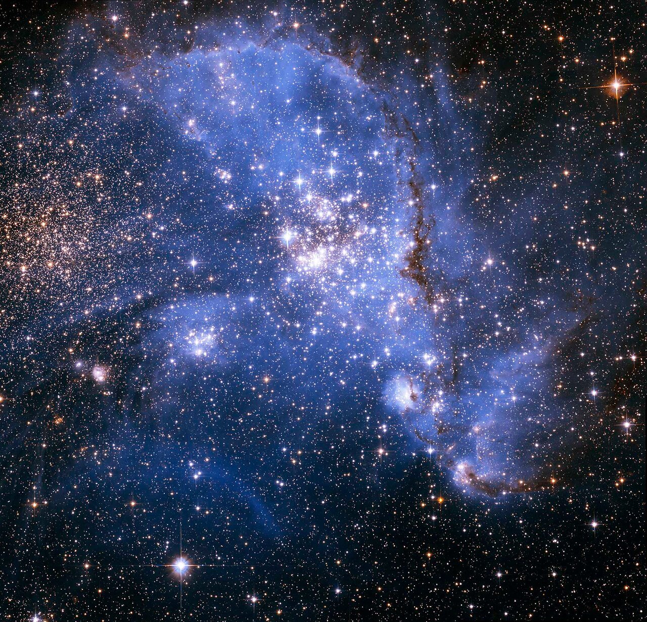 Stars Spiral Inward to the Cores of Stellar Nurseries