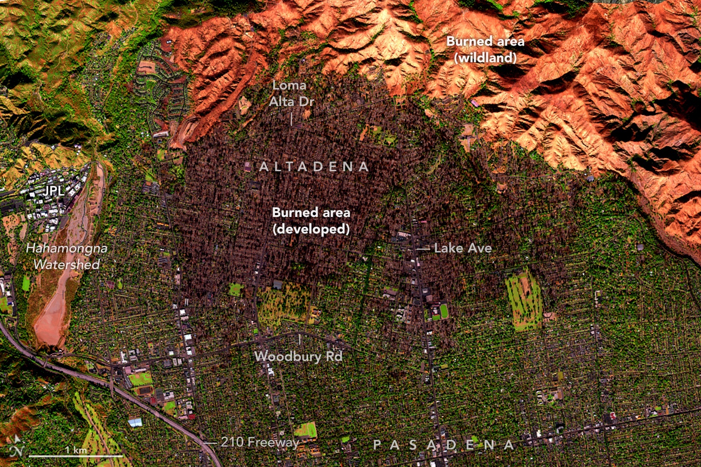 The Los Angeles Fires Got Extremely Close to NASA's JPL Facility