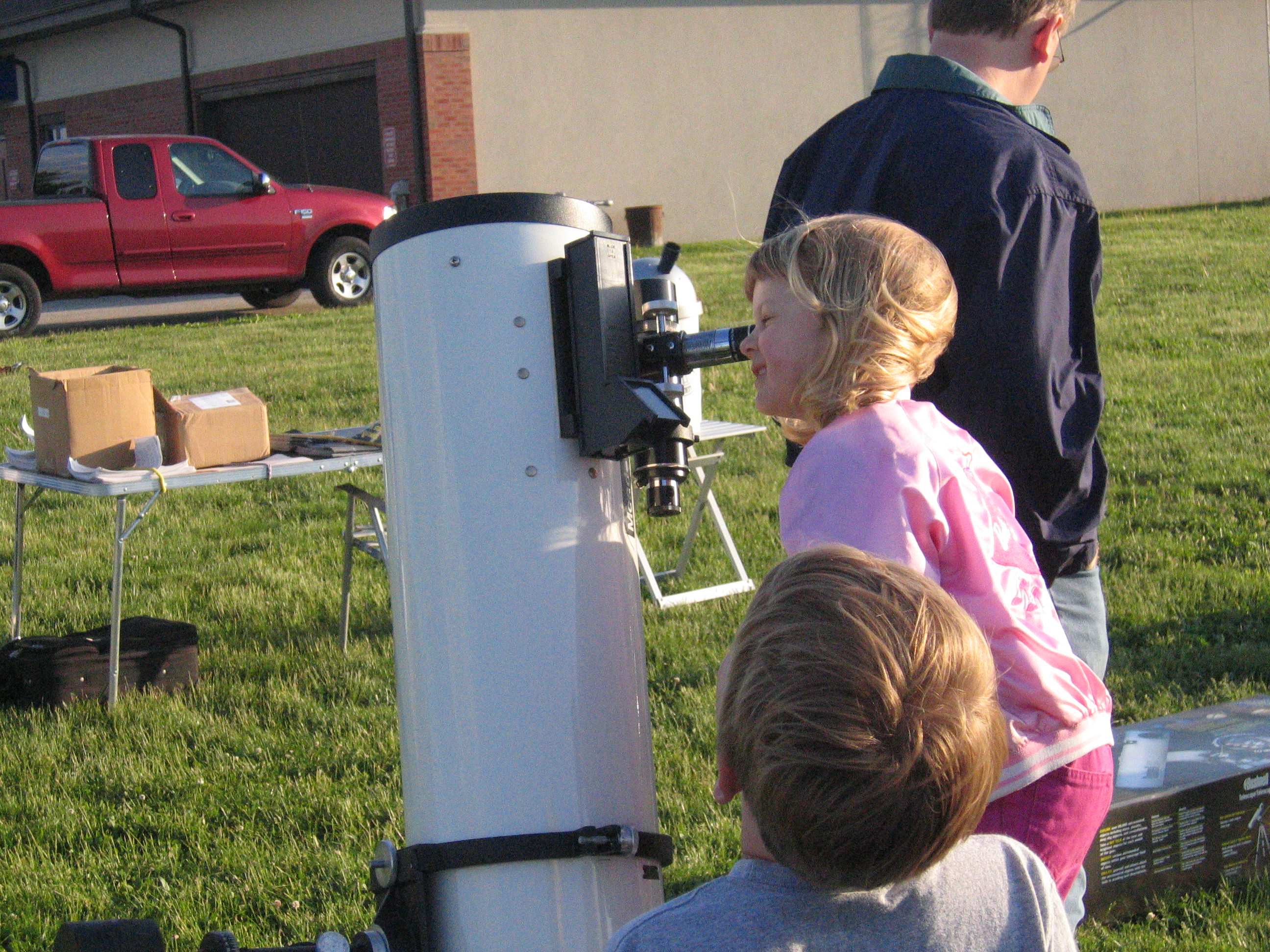 Kickstarting the Youngest Astronomers with "Universe in a Box"