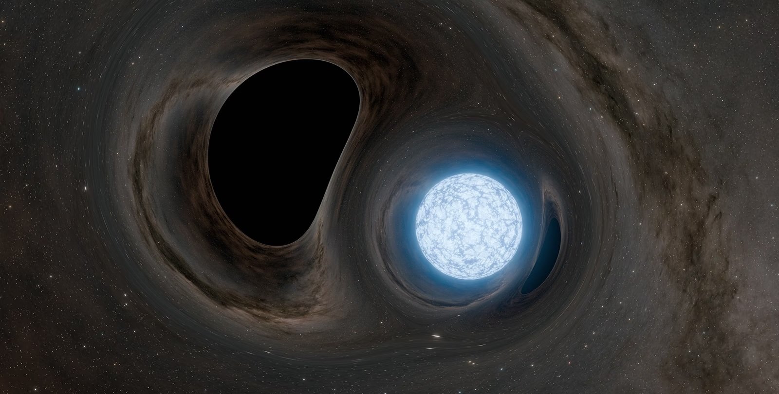 A Terrifying Simulation of a Black Hole Gobbling Up a Neutron Stars