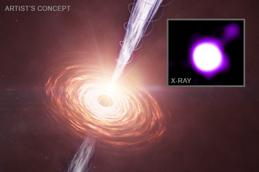 At Cosmic Noon, this Black Hole Was the Life of the Party