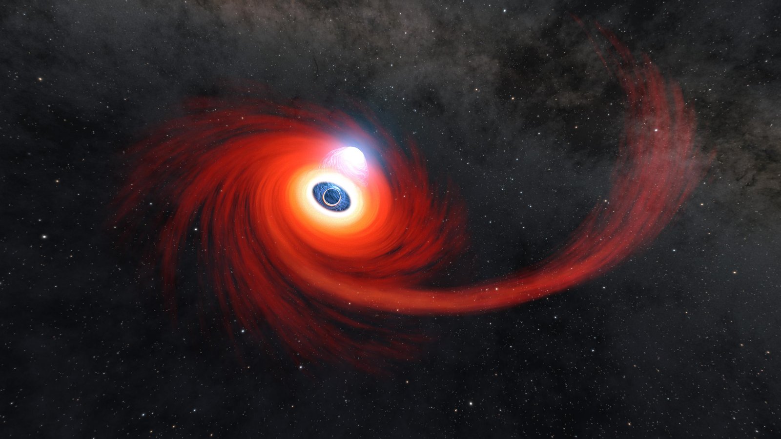 Supermassive Black Holes Could Strip Stars Down to their Helium Cores