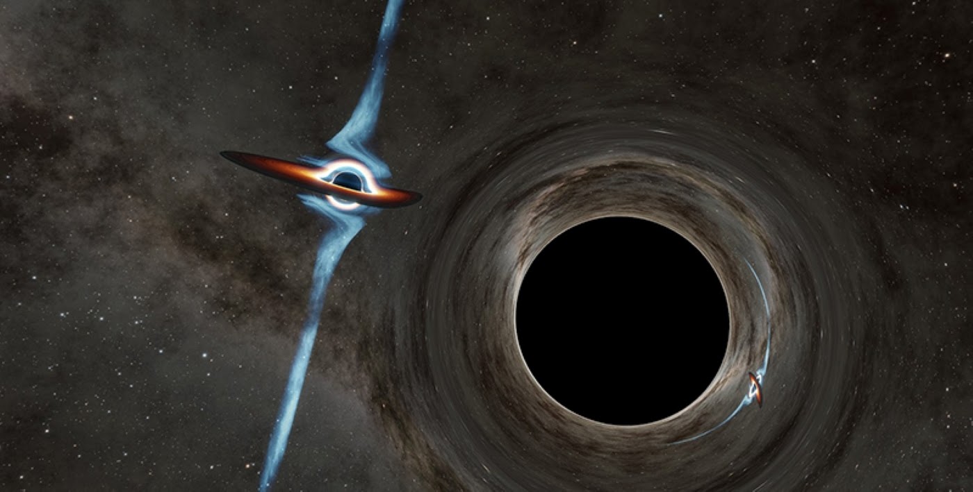 Astronomers Discover two Supermassive Black Holes Orbiting Each Other, Doomed to Collide in the Future.