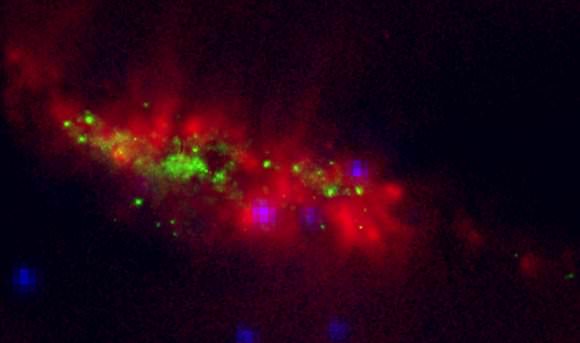 New Look at Messier 82 Reveals Superwind Source, Young Star Clusters