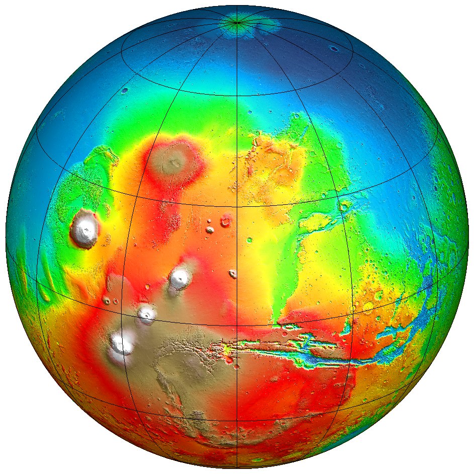 'Oceanus Borealis' - Mars Express Finds New Evidence for Ancient Ocean on Mars