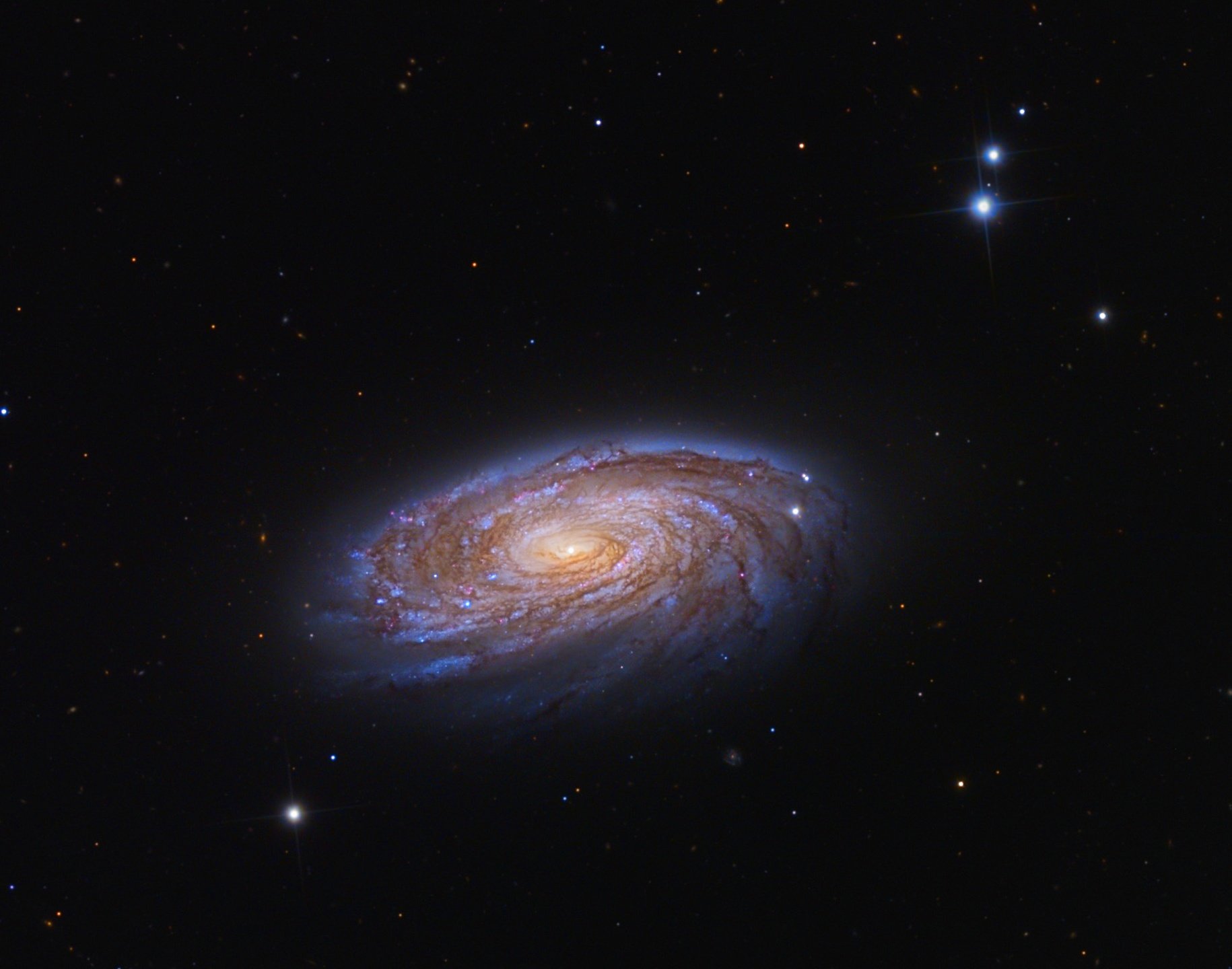 Messier 88 - the NGC 4501 Spiral Galaxy