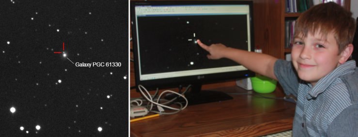 10-Year-Old Boy Discovers a 600 Million Year-Old Supernova