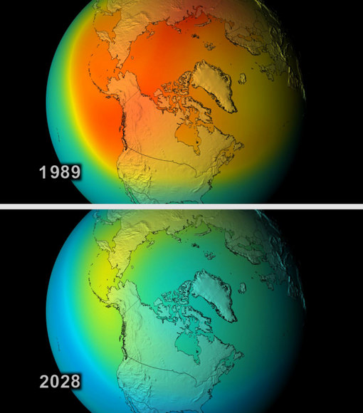 Where is the Ozone Layer Located